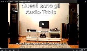 Audio table descizione italiano